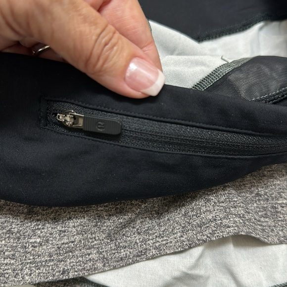 Lululemon Run Times Short II *4" Heather Lux Multi Black / Black - Picture 15 of 16